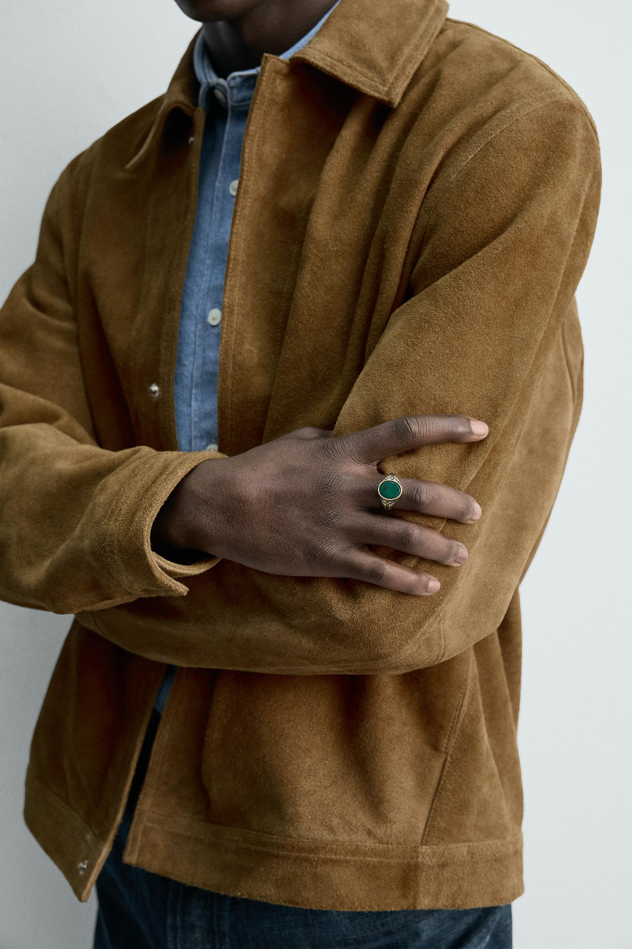 STONE SIGNET RING